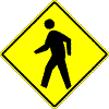 Pedestrian Crossing Sign